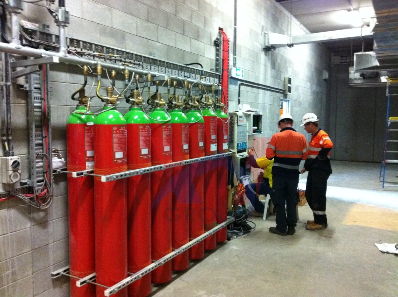 Inert Gas Fire Suppression Systems - Dubai, UAE - Wermany