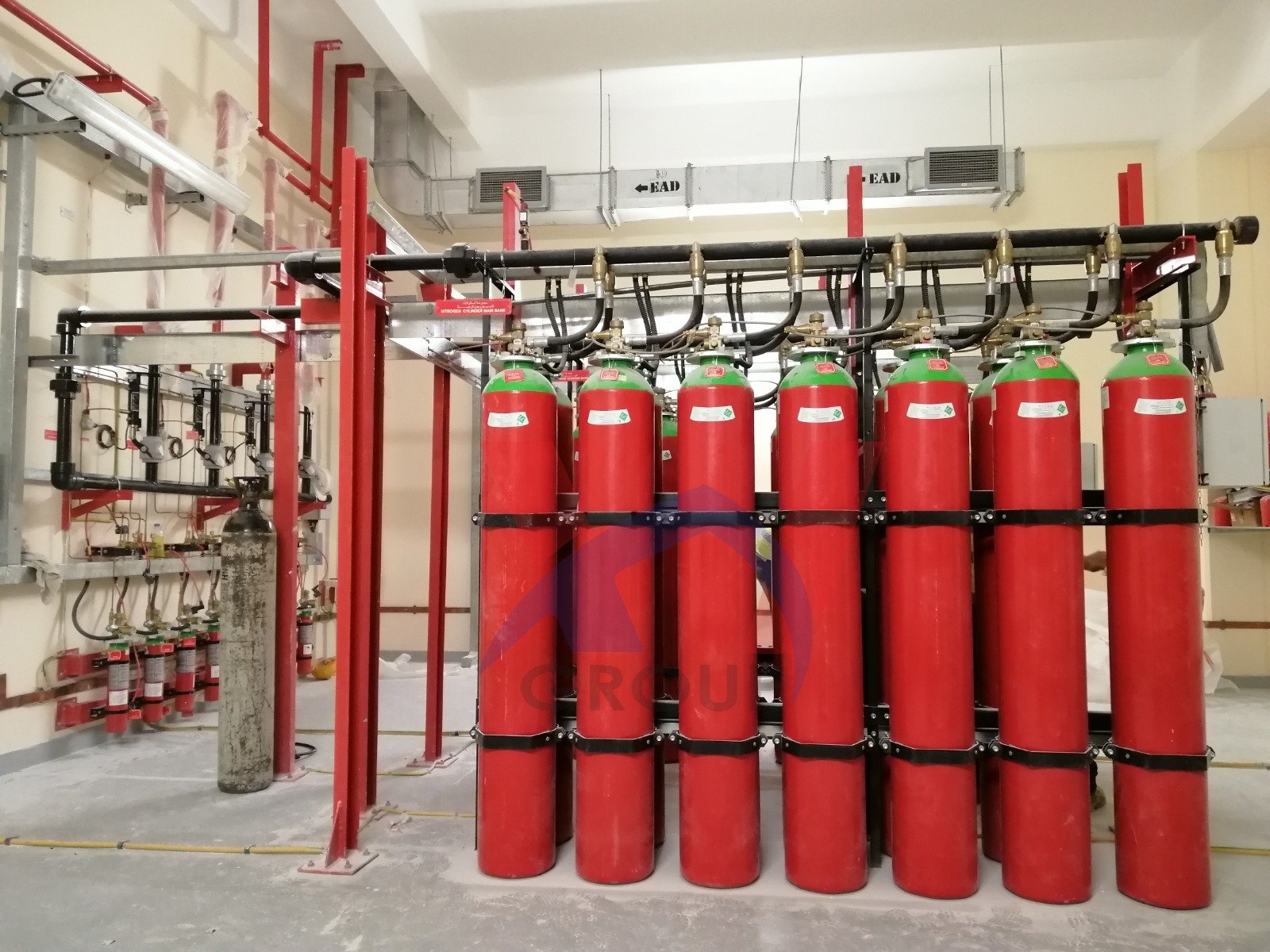 Inert Gas Fire Suppression Systems - Dubai, UAE - Wermany
